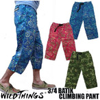 WILD THINGS 3/4 BATIK CLIMBING PANT S3F ChVOX BATIK Nbvhpc WILDTHINGS