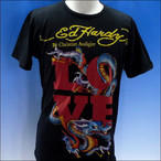 Ed Hardy(Ghn[fB[)@TVc@S/S Tee@S2F@A9ABJGWI@Love@Multiprint Expression Tee