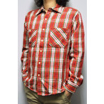 CAMCO JR  f12 HEAVY WEIGHT FLANNEL SHIRTS wr[EFCgtlVc  RED/WHITE/GREY/YELLOW