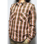 CAMCO JR  f12 HEAVY WEIGHT FLANNEL SHIRTS wr[EFCgtlVc  OLIVE/RED/WHITE/YELLOW