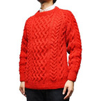 INVERALLAN(Co[A) 1A CREWNECK SWEATER(N[lbNZ[^[) HOLLY(RED)